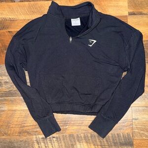 Gymshark Black Long Sleeve Top